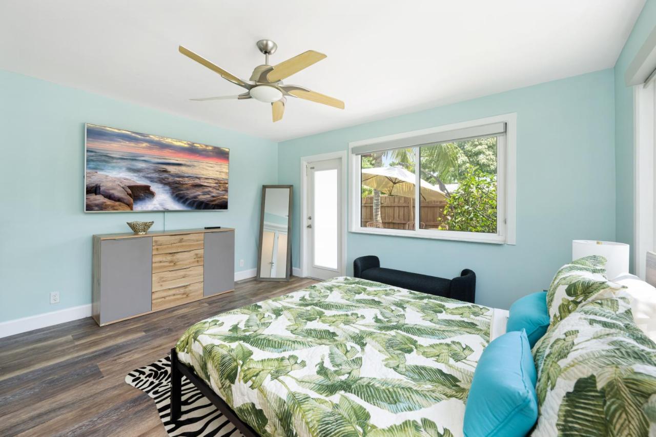 Palms Retreat! Giant Heated Pool-Hottub-Firepit-5Min2Beach-Pets-Ev Chgr Fort Lauderdale Bagian luar foto